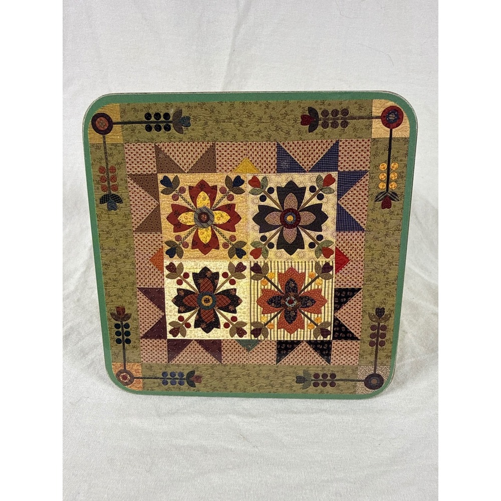 Quilters Coasters Collection II That Patchwork Place Martingale Cork Backed 8pc - Picture 4 of 6